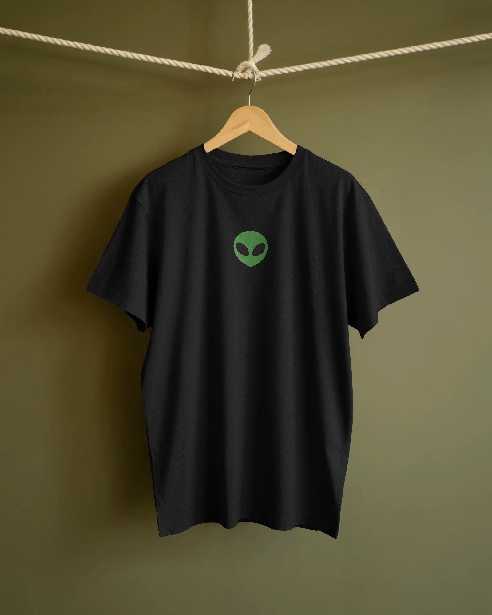 rope hanger tshirt mockup simple minimal display on green background (6) rope hanger tshirt mockup simple minimal display on green background (6)