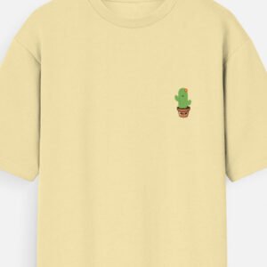 cactus beige oversized t shirt