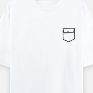 3d pockets oversized t shirt