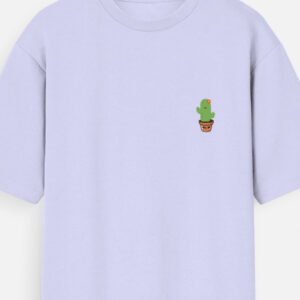 cactus lavender oversized t shirt