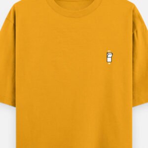 switch yellow oversized t shirt