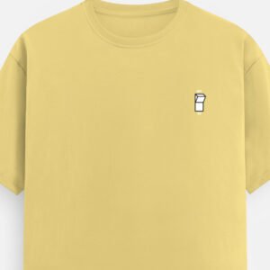 switch regular light yellow t shirt